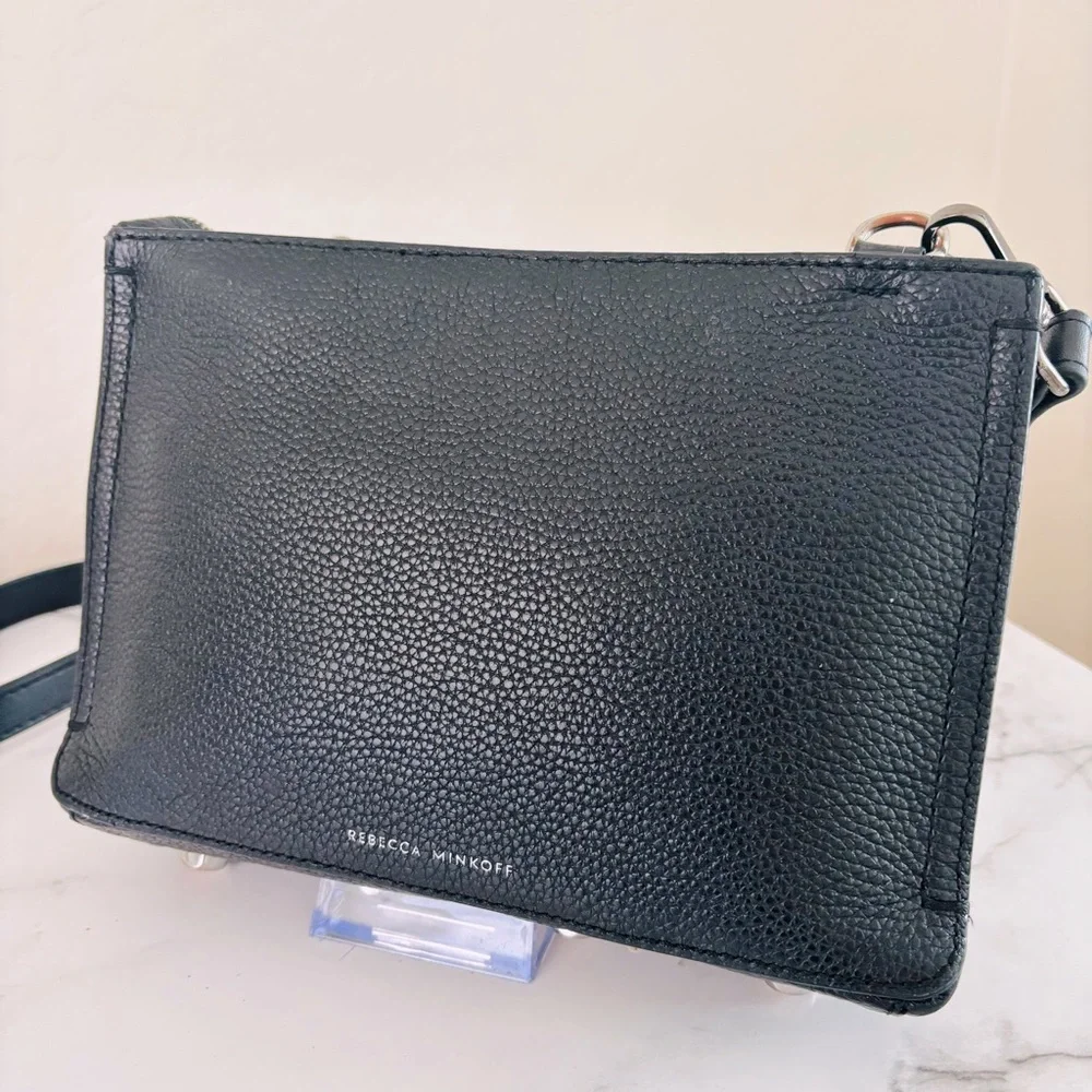 Rebecca Minkoff Black Leather Crossbody‎ Bag